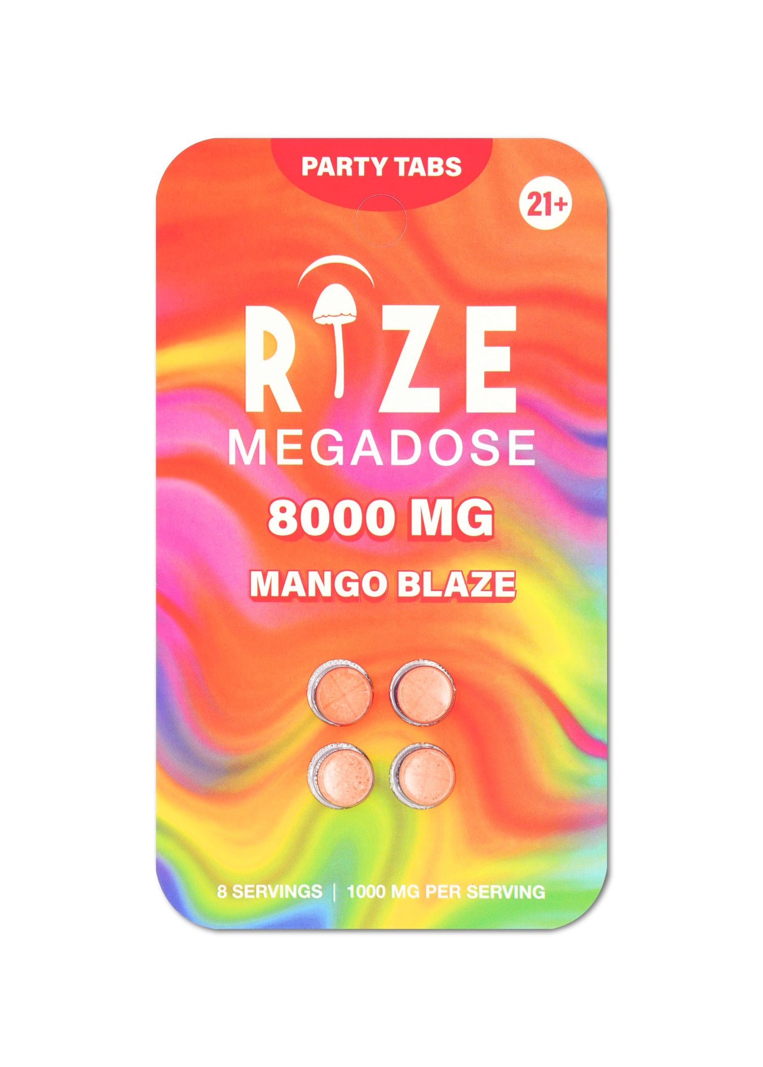 8000mg Mango Blaze Party Tabs