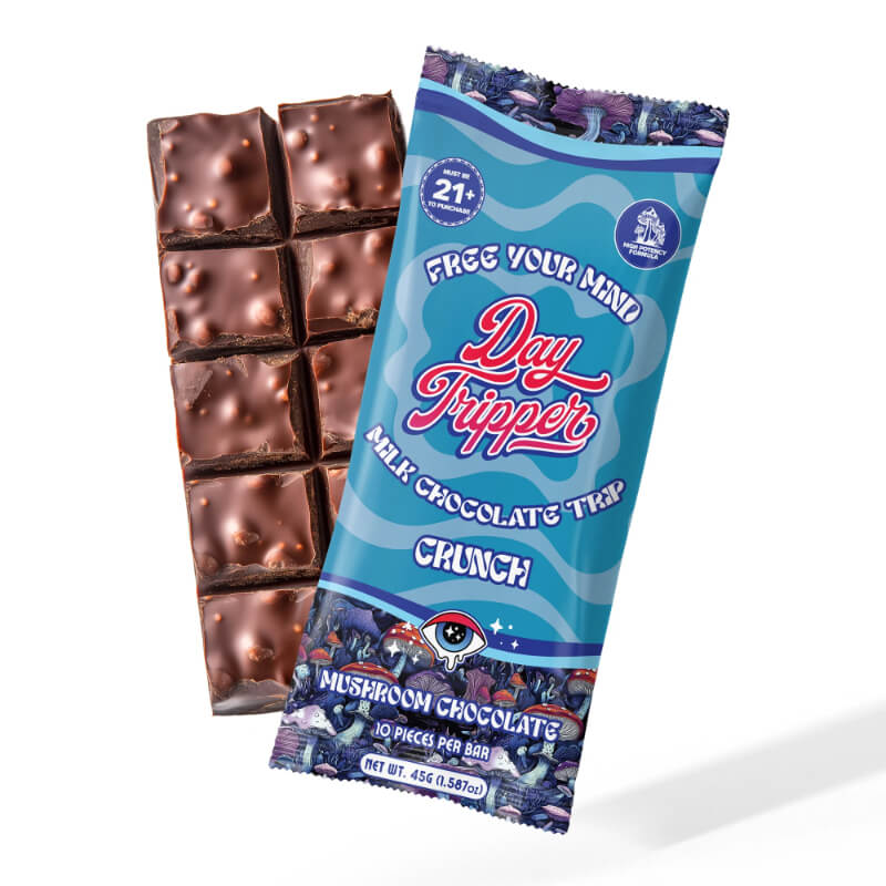 Mushroom Milk Chocolate Bars