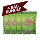 Bundle Deal of 'Day Tripper' Sour Apple Mushroom gummies come in 4 bags value size.
