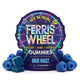 Blue Razz variant image: Ferris Wheel Blue Razz Kanna Gummies pouch, 10 count