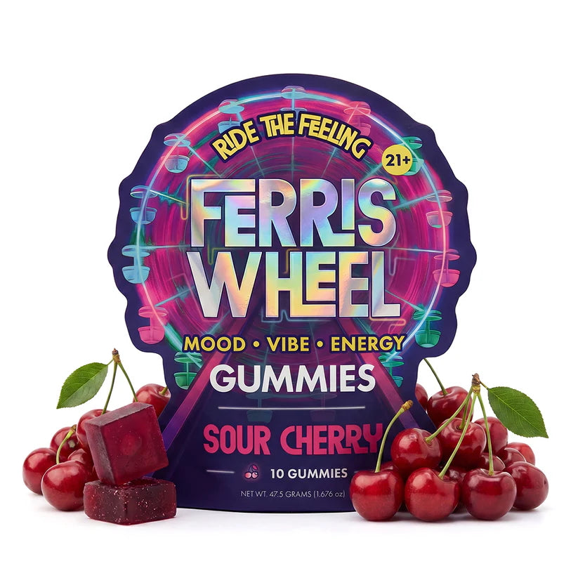 Ferris Wheel Kanna Gummies - 10 Count - Choose Your Flavor