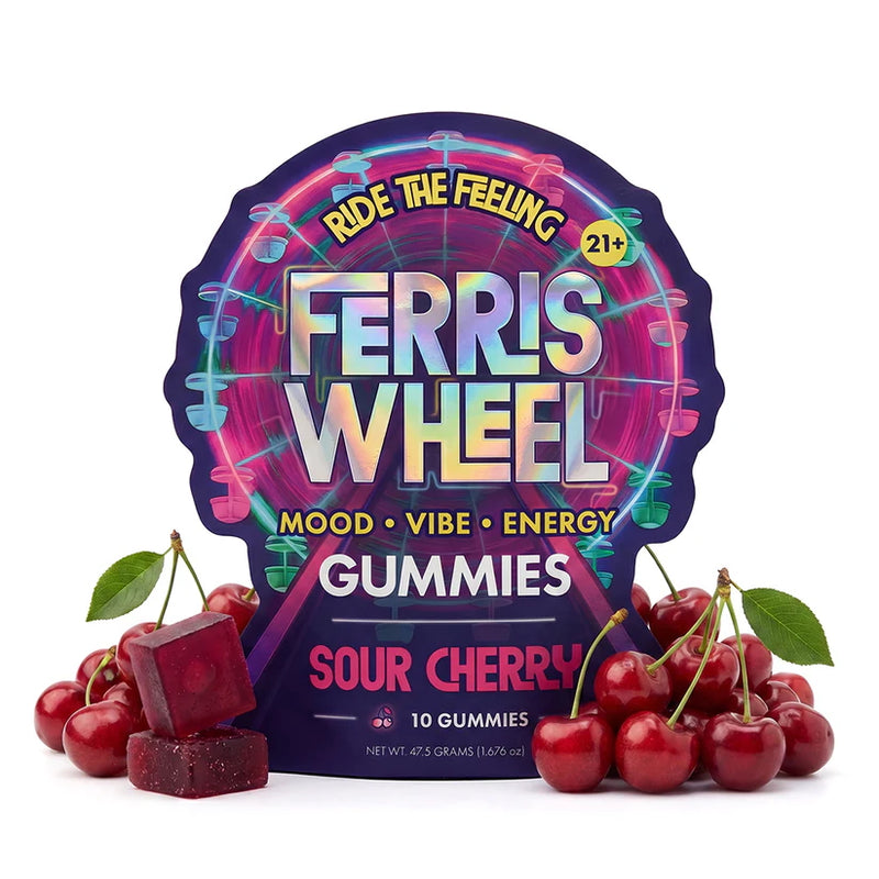 Ferris Wheel Kanna Gummies - 10 Count - Choose Your Flavor