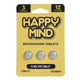 Happy Minds Spearmint Mushroom Tablets 10mg Synaptic Surge maximum-strength packaging front view