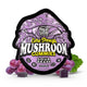 TRE House Sour Grape Mushroom Gummies Extra Strength 10-count resealable pouch with proprietary blend of Turkey Tail, Lion's Mane, Cordyceps, and Chaga.