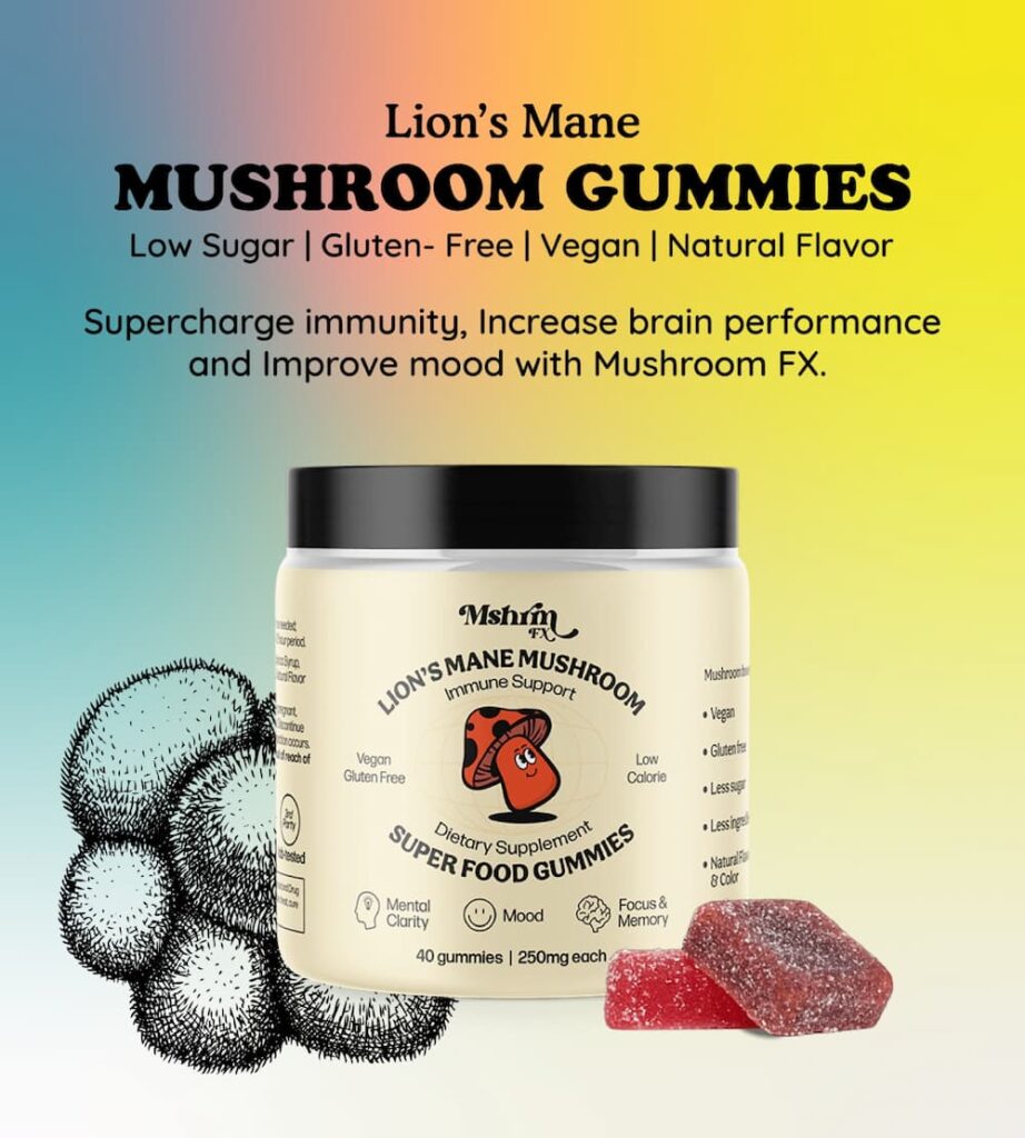 mushroom gummies Lion's Mane