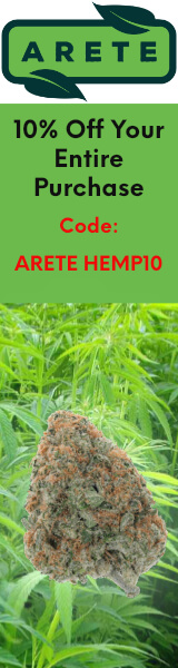 ARETE hemp coupon code get 10% off your entire order