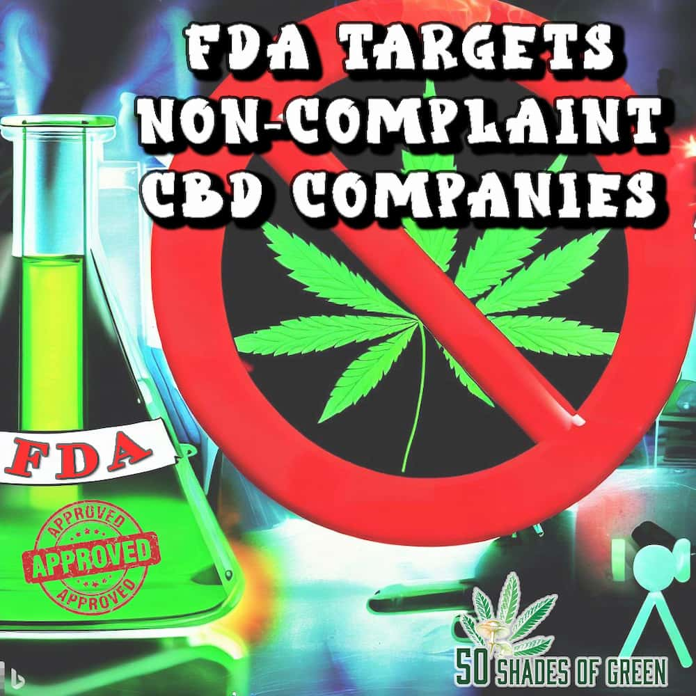 cbd fda disclaimer troubles with noncompliant cbd gummies