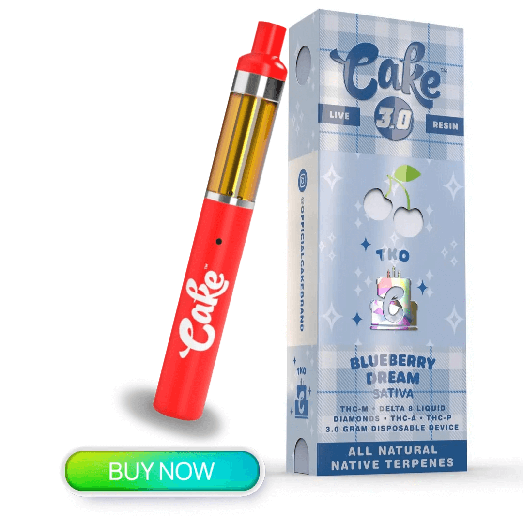 TKO Live Resin Series – THC-M + THCA + D8 + THC-P, this disposable vape comes with 3 grams of quality distillate and you can buy it on GoodCBD.com