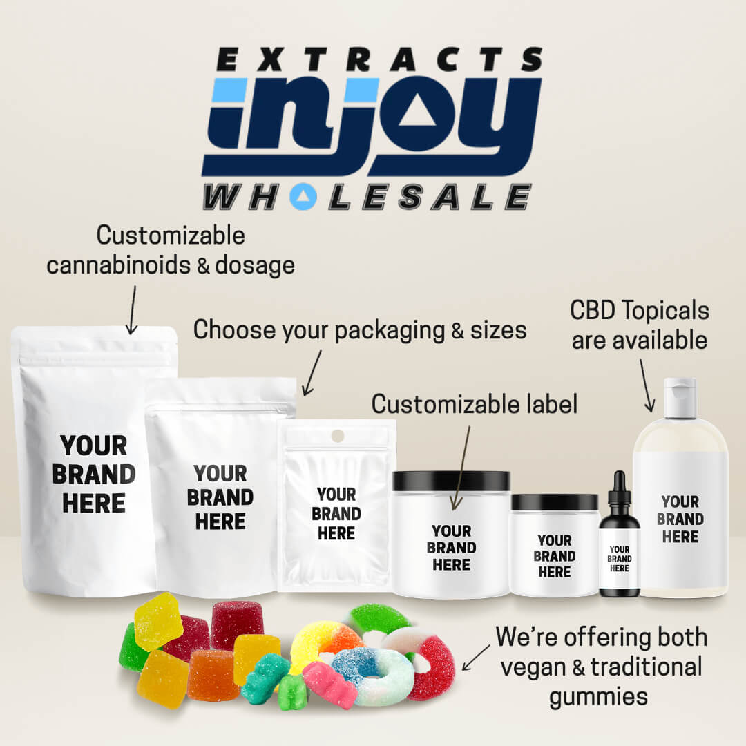 Injoy Wholesale is a wholesale and private label gummy manufacturer for cannabis companies