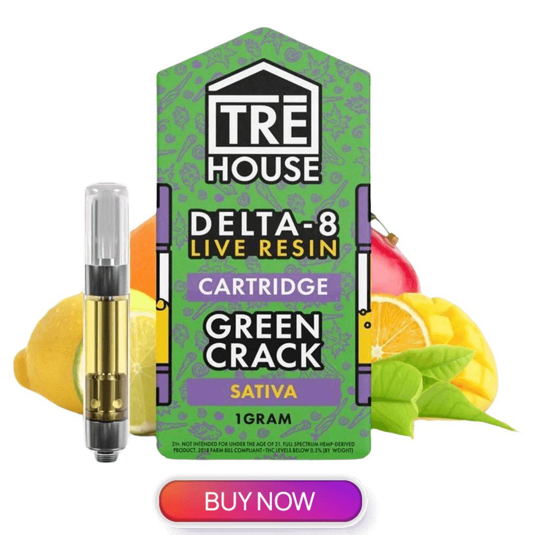 green crack live resin delta 8 cart