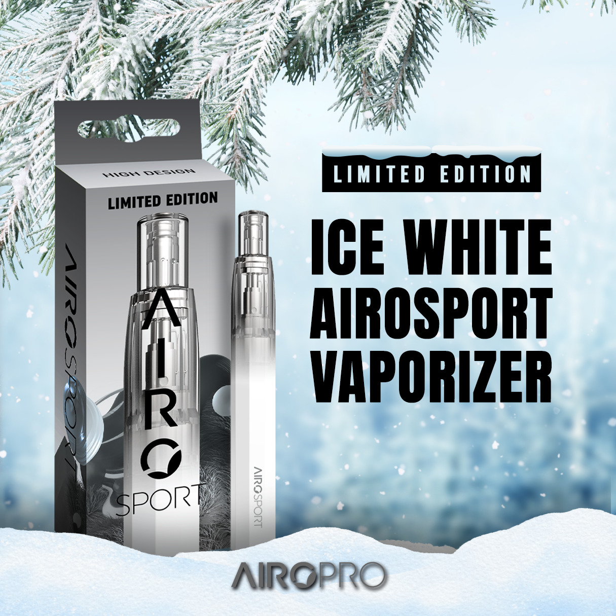 AiroPro Battery Limited Edition Ice White for AiroPods