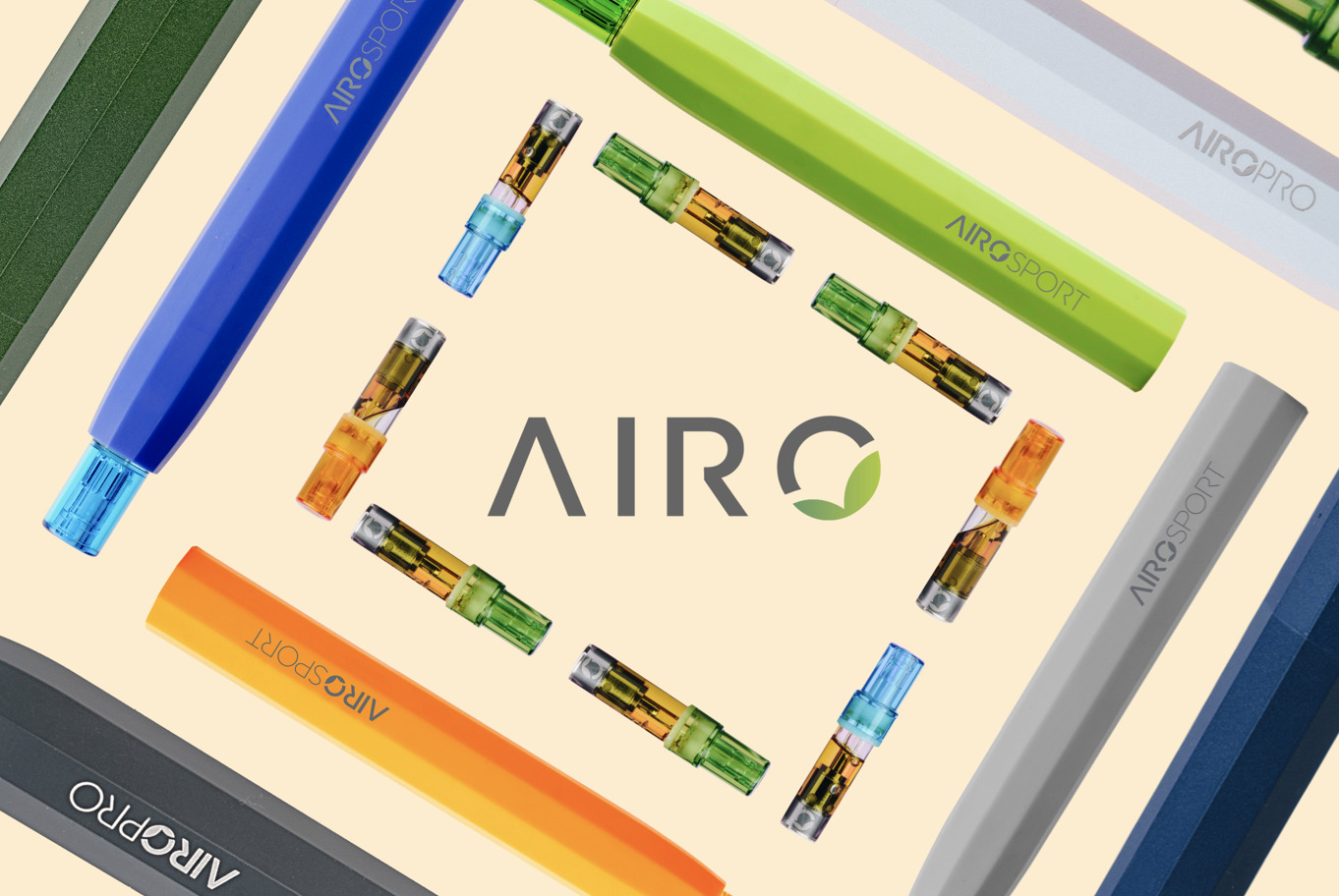 airo brands airopro battery for airopod vape cartridges